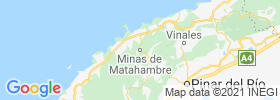 Minas De Matahambre map